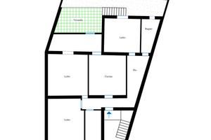 Appartamento in centro con giardino