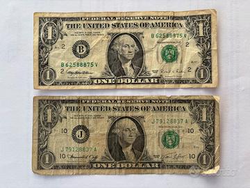 Banconota da un dollaro americano - Anno 1974