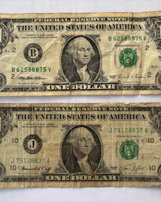 Banconota da un dollaro americano - Anno 1974