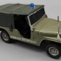 Mebetoys Jeep Willys A-89 scala 1-43 diecast