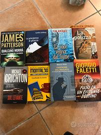 set 8 libri giallo