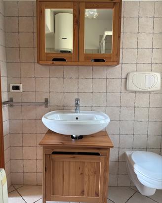 Mobile bagno legno massello di pino
