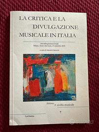 La critica e la divulgazione musicale in Italia