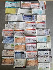 Biglietti di partite di calcio