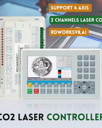 Scheda laser co2 Ruida Rdc6445