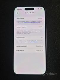 Iphone 16 128giga pari nuovo rosa batteria 100%