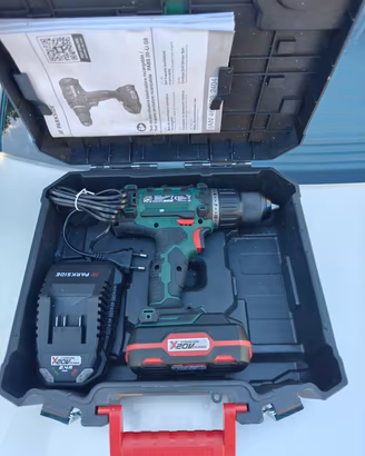 avvitatore  trapano a batteria Parkside 