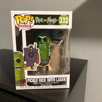 Pop rick and morty pickle rick with laser