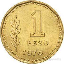 Moneta-Argentina - 1 Peso 1976