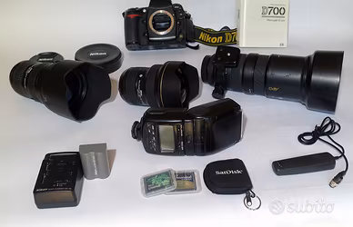 Kit fotografico professionale