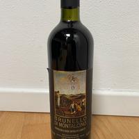 Bottiglia di Brunello di Montalcino anno 2001