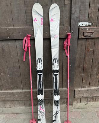 Sci Fischer e racchette Salomon