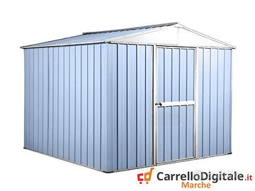 Box porta attrezzi lamiera 276x260 azzurro