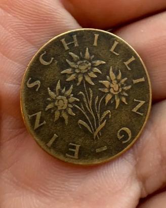 Moneta 1 Schilling Austria 1961
