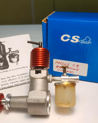 Motore Diesel CS Engine Mills 1.3cc Aeromodellismo