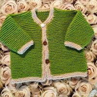 Giacchina in stile tirolese 3/6 mesi