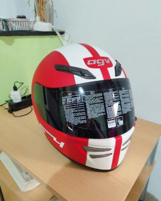 casco AGV S4,misura XL,colorazione SIC inversa,par