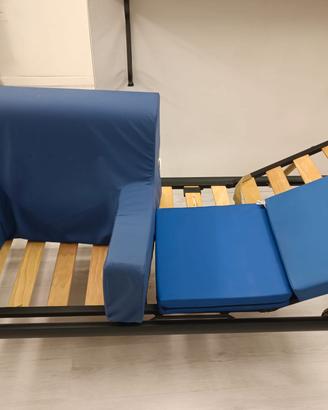 Set Antidecubito: Comodone con Braccioli + 2 Cusci