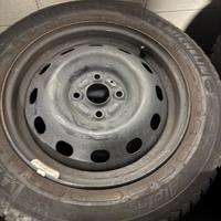 Cerchi in ferro da 15 pollici per Opel Agila