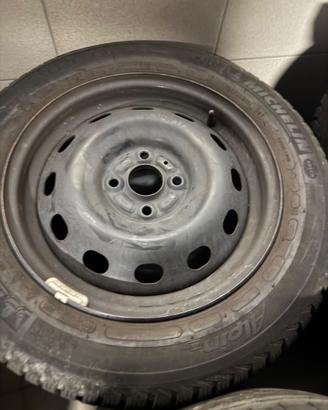 Cerchi in ferro da 15 pollici per Opel Agila