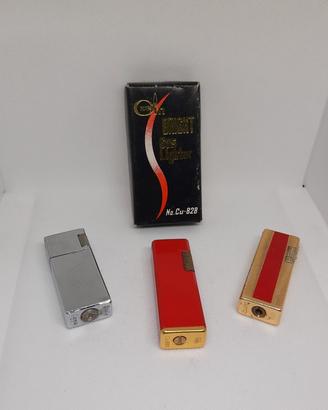 Set 3 accendini vintage