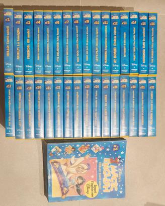 Magic English 1-32 VHS + fascicoli illustrativi