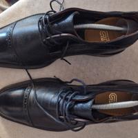 Scarpe nere in pelle tg.42
