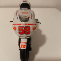 Modellino MotoGP Honda Marco Simoncelli numero 58