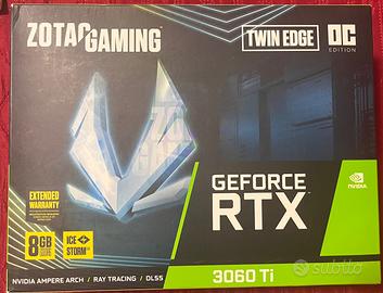 Zotac Gaming Geforce RTX 3060 Ti  8GB GDDR6