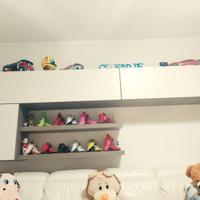 parete attrezzata moderna