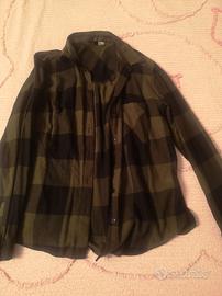 CAMICIA VERDE A QUADRI