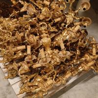 Lotto 9 lamladari e appliques