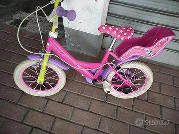 Bici bambina con ruote da 14