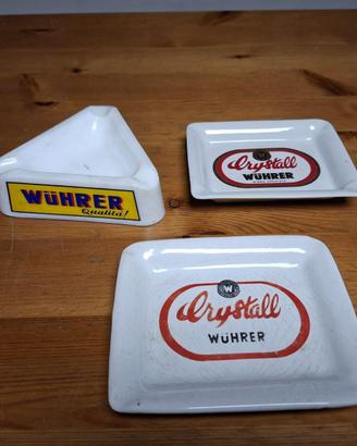 Lotto posaceneri Wuhrer