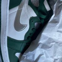 Nike Air Jordan 1 High Gorge Green Nuovi 41