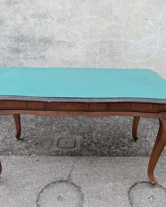 tavolo vintage in formica verde