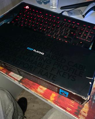 Tastiera Logitech G Pro - PERFETTA switch blu