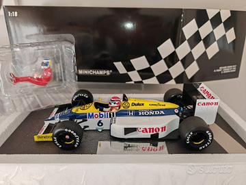 WILLIAMS FW11 GERMANY GP F1 1986 1:18 MINICHAMPS