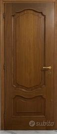 Porta battente legno massello 80 x 210