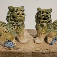 Cani di fo porcellana 8 cm