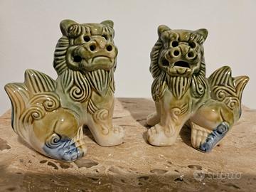 Cani di fo porcellana 8 cm