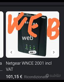 coppia di ripetitori wifi Netgear 