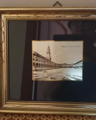 Quadretto 22x20 - Piazza Ducale di Vigevano