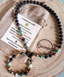 Collana unisex Chakra del Cuore, Amore