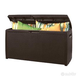 Baule In resina rattan Box - Cardelli