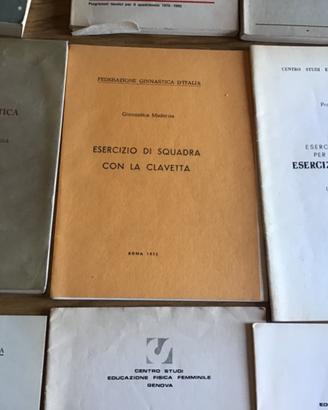 Libri e opuscoli didattici anni 80