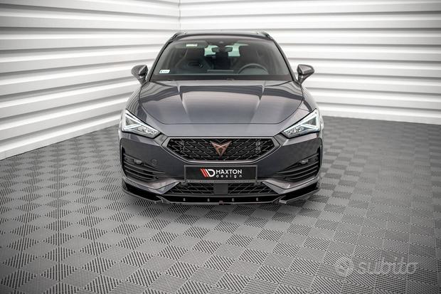Splitter anteriore V.3 Cupra Leon nero lucido (Cod