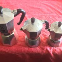 3 Caffettiere Bialetti