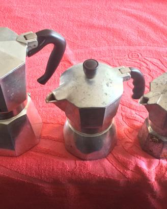 3 Caffettiere Bialetti