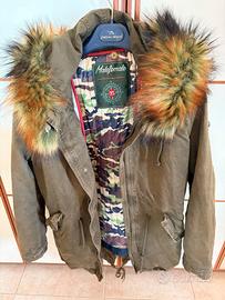 Cappotto Parka Maschile/Femminile taglia 46 Verde